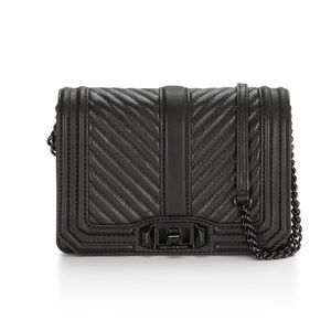 Rebecca Minkoff Chevron Quilted Small Crossbody